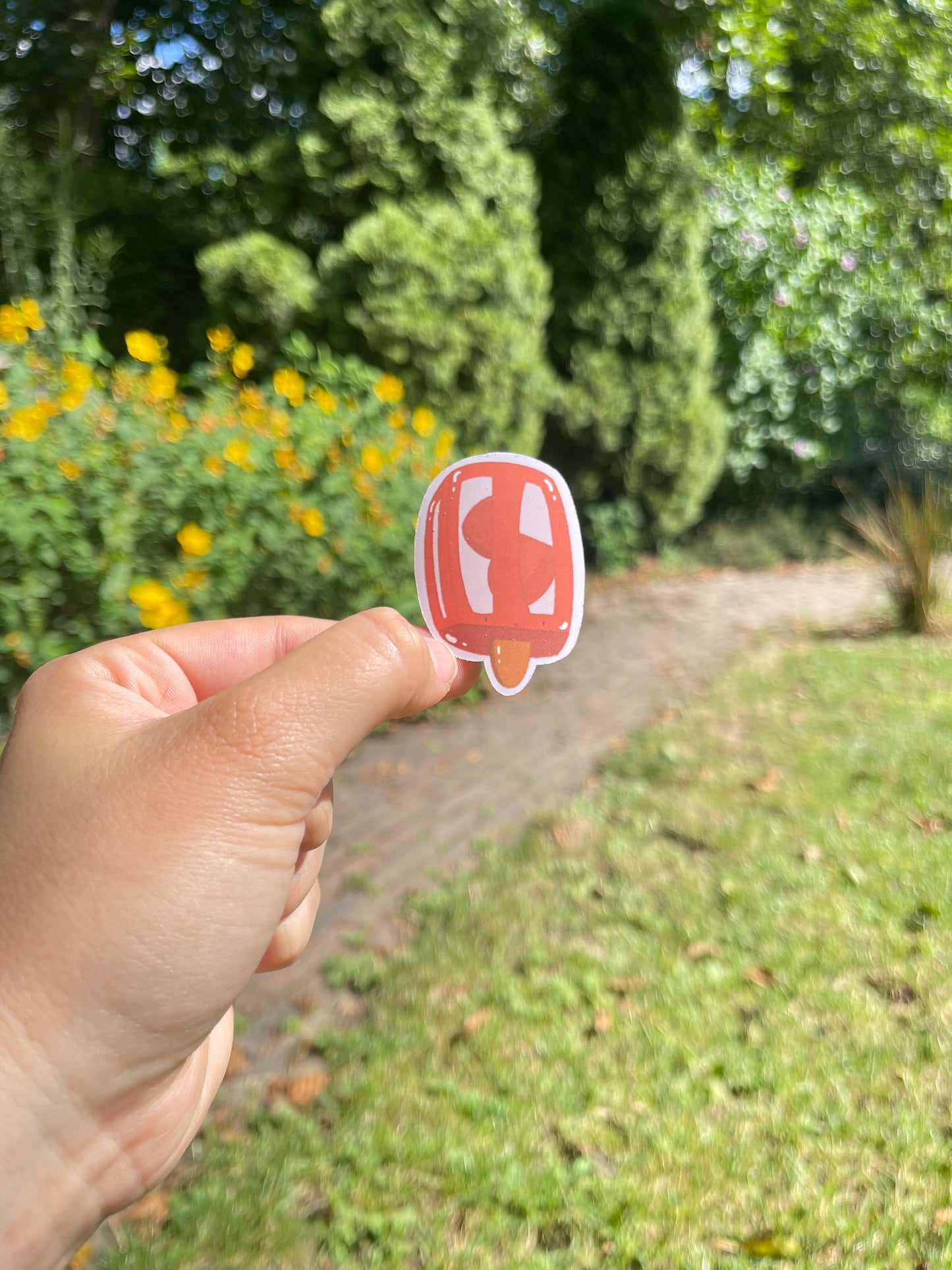 Popsicle Collection - Strawberry Popsicle Sticker