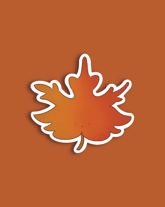 Autumn Leaf Sticker
